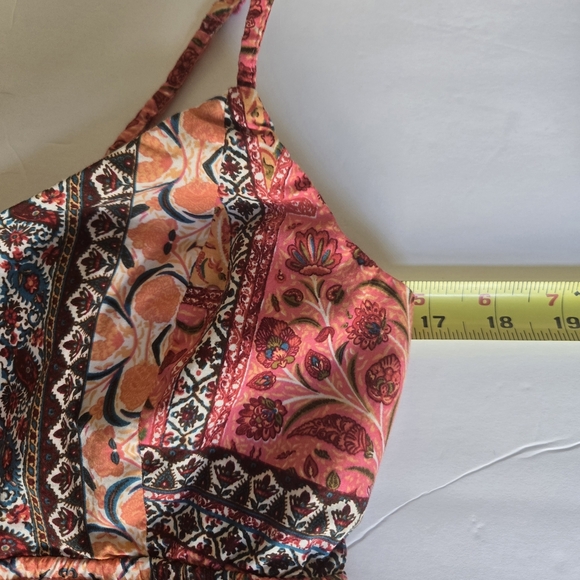 Colorful Patchwork Maxi Dress,Old Navy. Size M - Picture 3 of 10